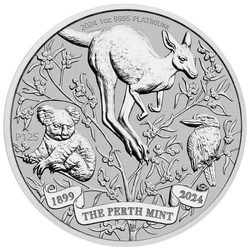 Platynowa Moneta 125. Rocznica Powstania Perth Mint 1 uncja 2024 NOWOŚĆ
