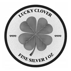 Srebrna Moneta Niue - Lucky Clover 1 uncja 24h