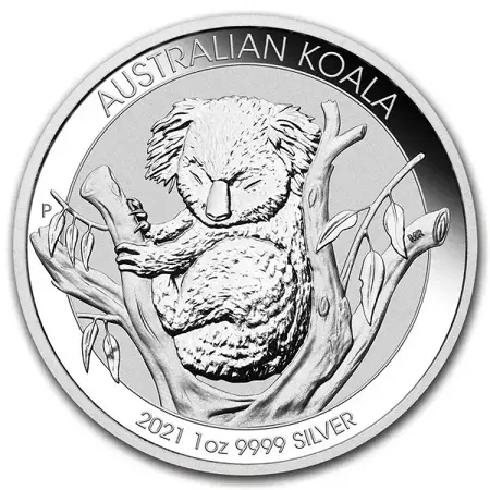 Srebrna Moneta Australijski Koala 1 uncja różne roczniki 24h