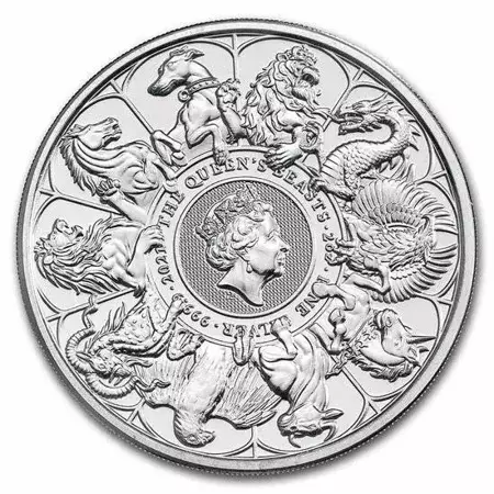 Srebrna Moneta Bestie Królowej: Completer Coin 2 uncje 24h