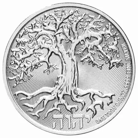 Srebrna Moneta Drzewo Życia 1 uncja 2018r 24h