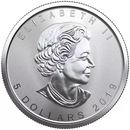 Srebrna Moneta Kanadyjski Liść Klonowy 1 uncja