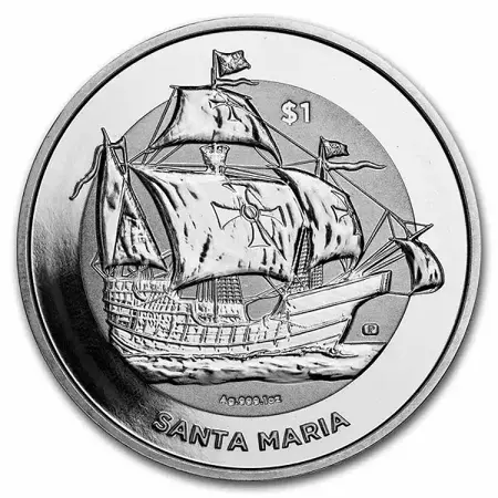 Srebrna Moneta Santa Maria 1 uncja 24h