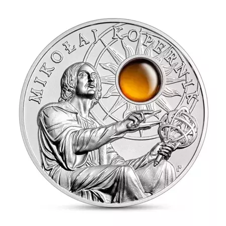 Srebrna moneta: Mikołaj Kopernik 50zł 2 uncje 24h Produkt Kolekcjonerski