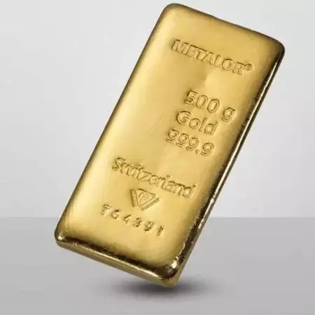 Sztabka złota 500g