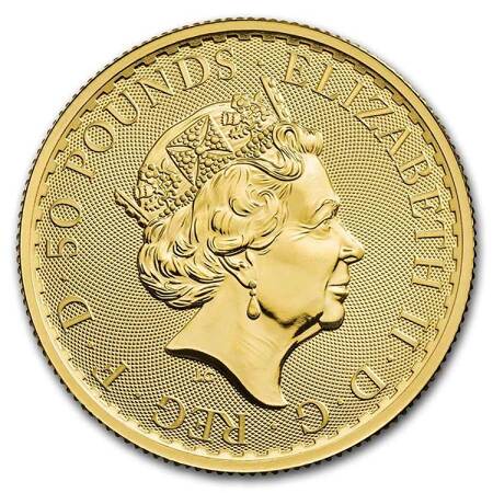 Złota Moneta Britannia 1/2 uncji