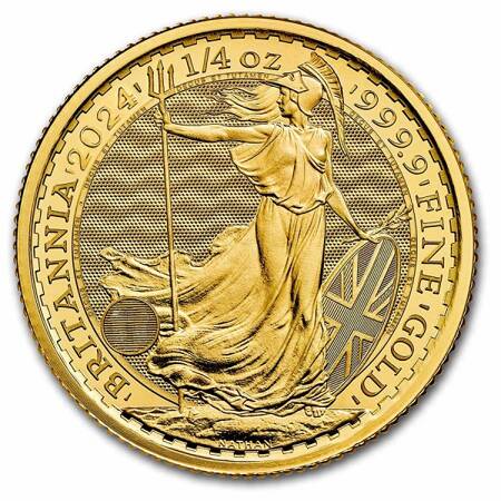 Złota Moneta Britannia 1/4 uncji