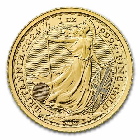 Złota Moneta Britannia 1 uncja - 24h