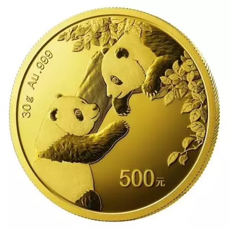 Złota Moneta Chińska Panda 30g 24h
