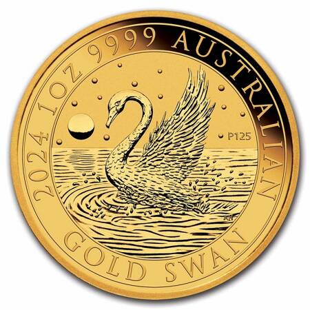 Złota Moneta Łabędź 1 uncja 2024 24h